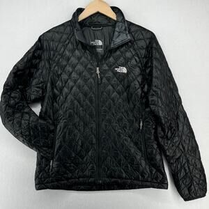 THE NORTH FACE Jacket Womens L Thermoball Puffer Insulated Nylon Ripstop Black